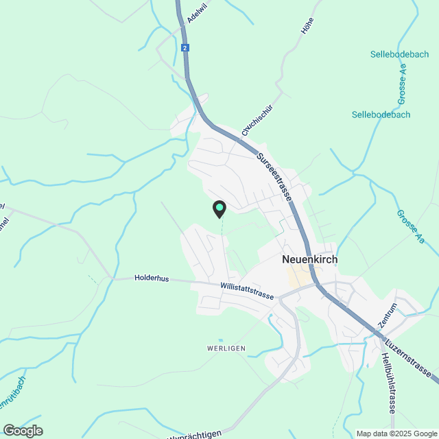 Modernes, nachhaltiges Wohnen im Sonneland Neuenkirch - Karte