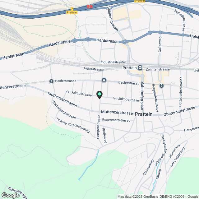 Exklusive Attika Wohnung mit Aussicht - Karte