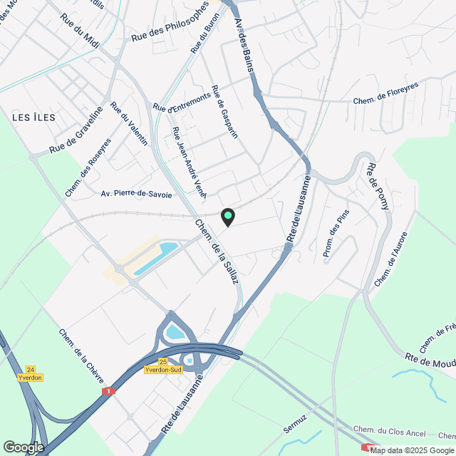 ZI CHAMPS-LOVATS, Neue Geschäftsräume - Karte