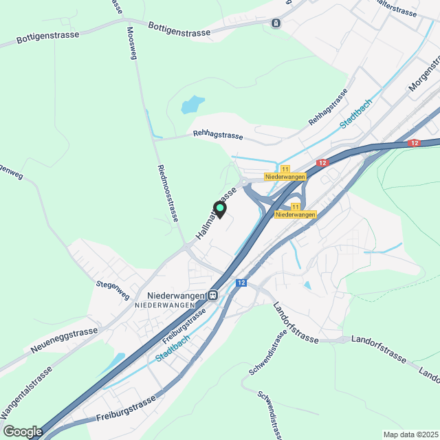 Q72 Niederwangen - Smarte Arbeitswelten für Büro und Gewerbe - Karte