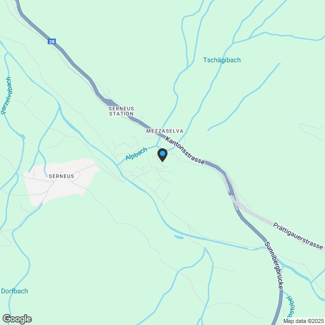 3½-Zimmer-Wohnung Neubau Ganschiersch - ERSTWOHNUNG - Karte