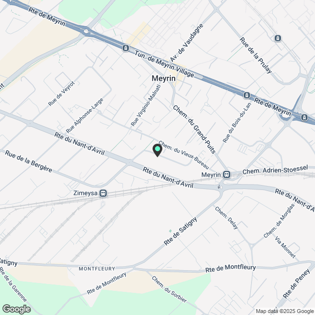 Gemischte Dachgeschossflächen ca. 3'800 m2 - Karte