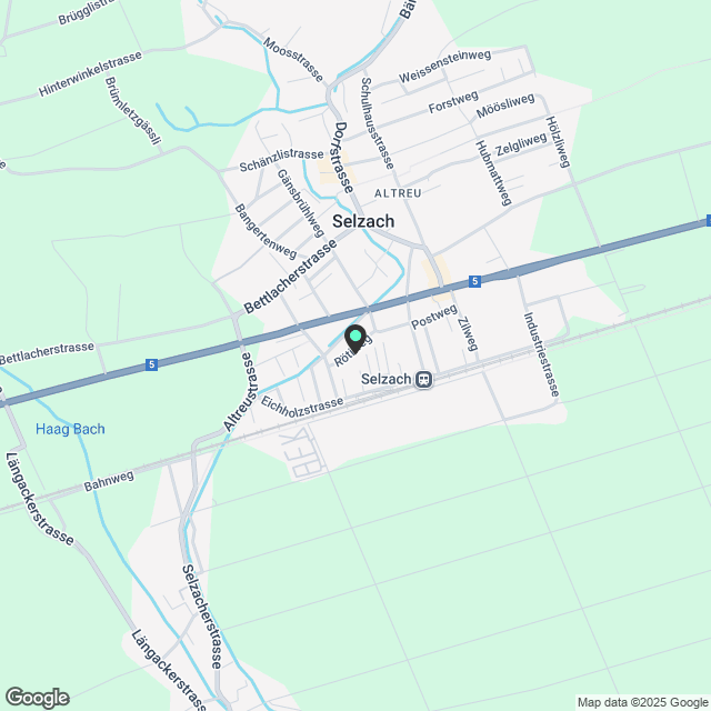 3.5 Zimmer Wohnung EG mit Gartenanteil - Karte