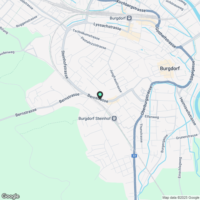 Erstvermietung: Überbauung "Q34" in Burgdorf - Karte