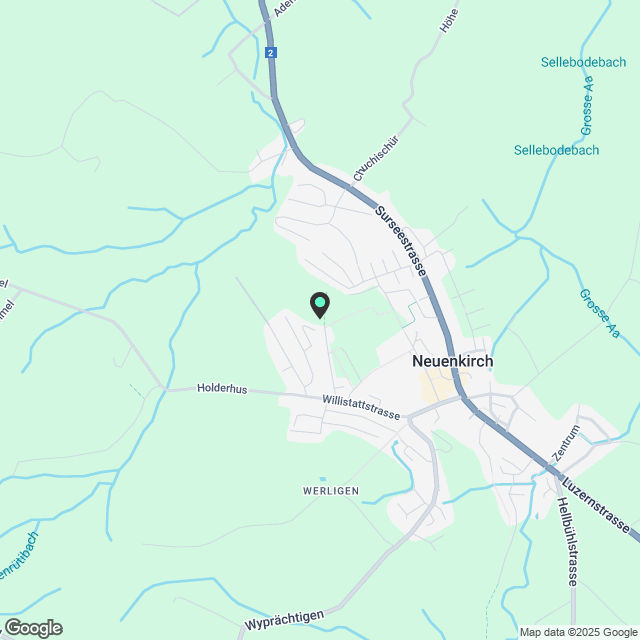 Hochwertiges und grosszügiges Wohnen im familiären Sonneland - Karte