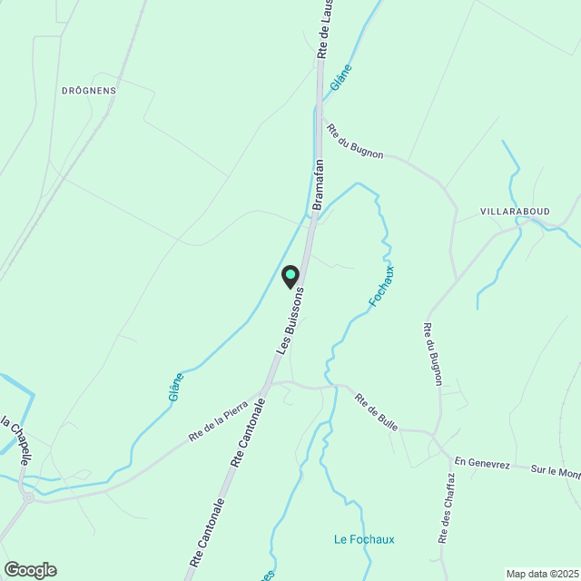 Geräumige 4.5-Zimmer-Wohnung zur Miete in einer friedlichen und grünen Umgebung in Villaraboud - Karte