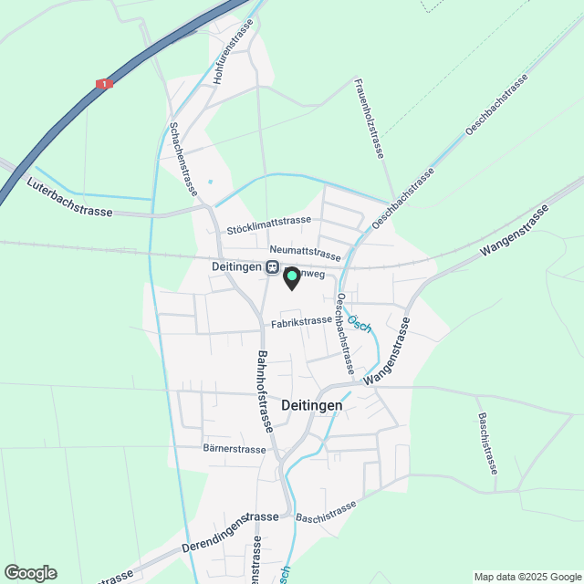Ihre letzte Chance auf eine 2.5-Zimmerwohnung - ERSTVERMIETUNG BAHNWEID in Deitingen HOCHWERTIGES WOHNEN IN MODERNER ARCHITEKTUR - Karte