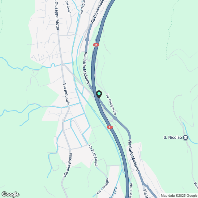 Neue 2.5-Zimmer-Wohnung eingerichtet in erster Lage in Mendrisio - Karte