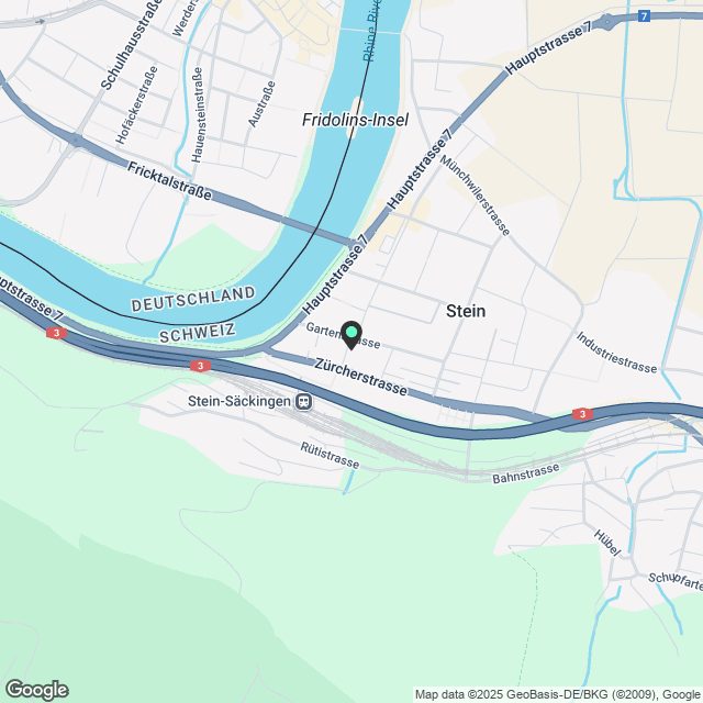 Neubau- Wohnung für die Einwohner von Stein + angrenzende Gemeinde - Karte