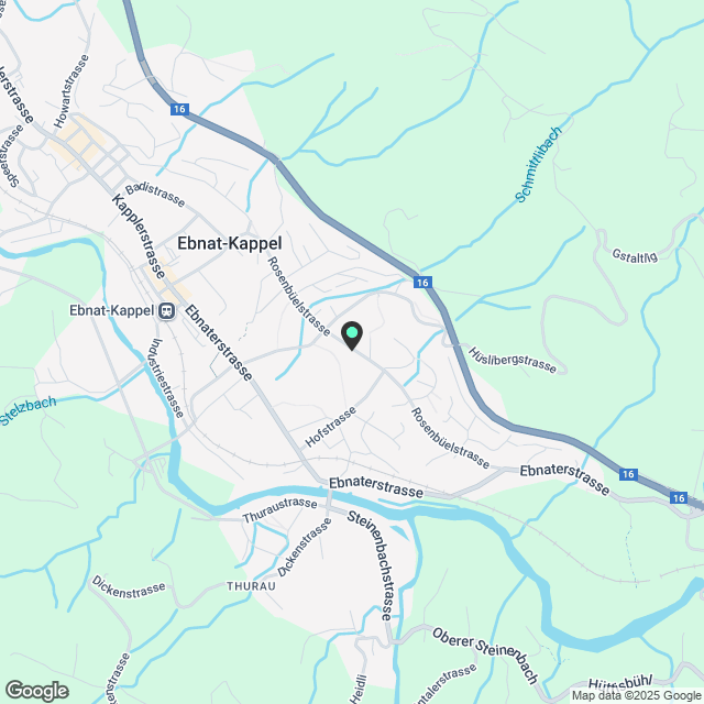 3.5 Zimmerwohnung mit Blick ins GRÜNE - Karte