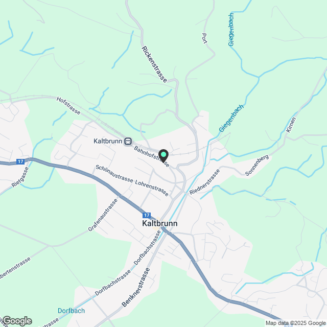 Moderne 3.0-Zimmer-Neubau-Wohnung in Kaltbrunn - Karte