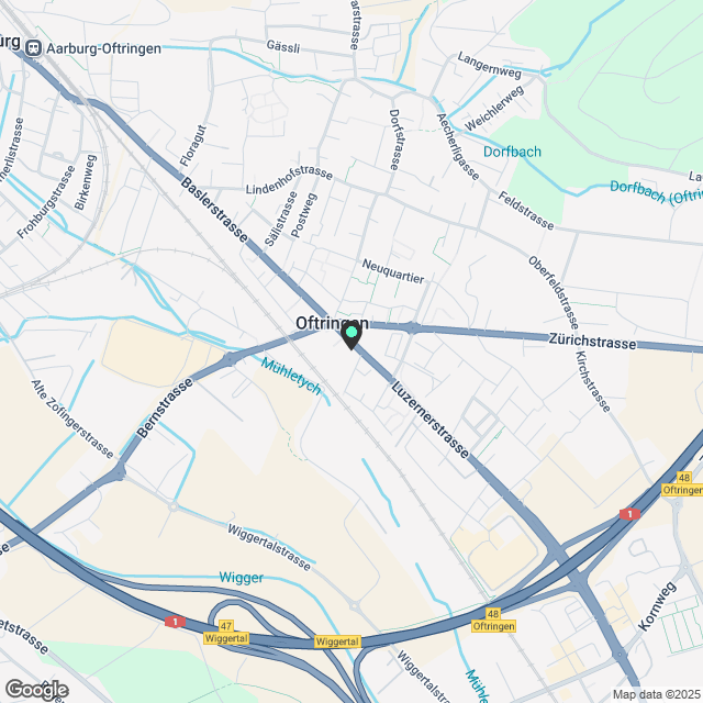ERSTVERMIETUNG 5.5-Zimmer-Loft-Wohnung in Oftringen - Karte