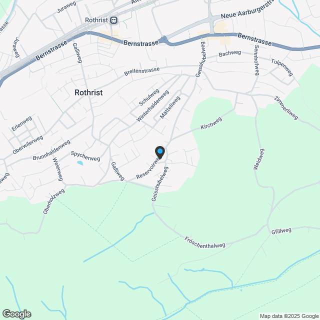 Neubau in Rothrist: Freistehendes 5.5-Zimmer-Einfamilienhaus - Karte