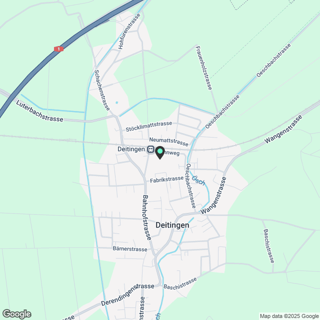 1 Monat GRATIS - ERSTVERMIETUNG BAHNWEID in Deitingen HOCHWERTIGES WOHNEN IN MODERNER ARCHITEKTUR - Karte
