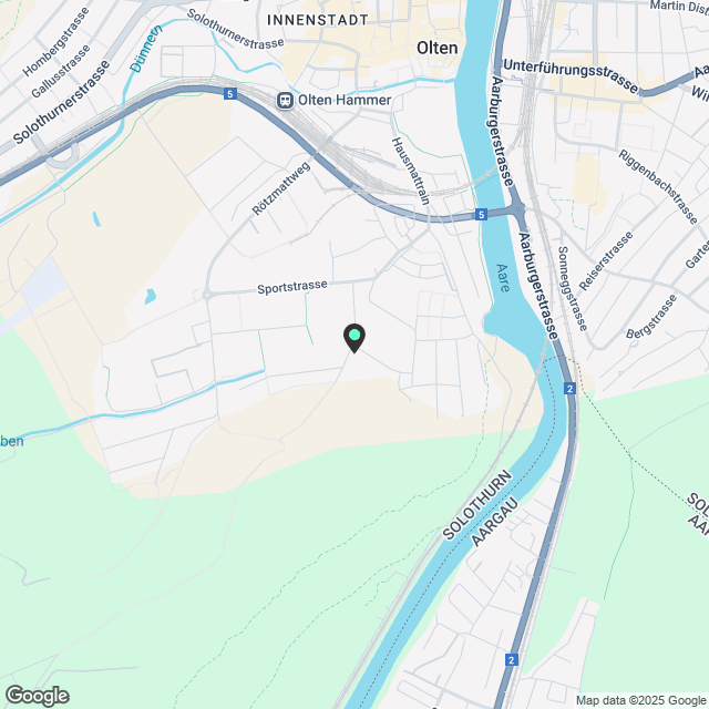 Moderne 2.5-Zimmer-Wohnung im Chlyholz, Olten - Karte