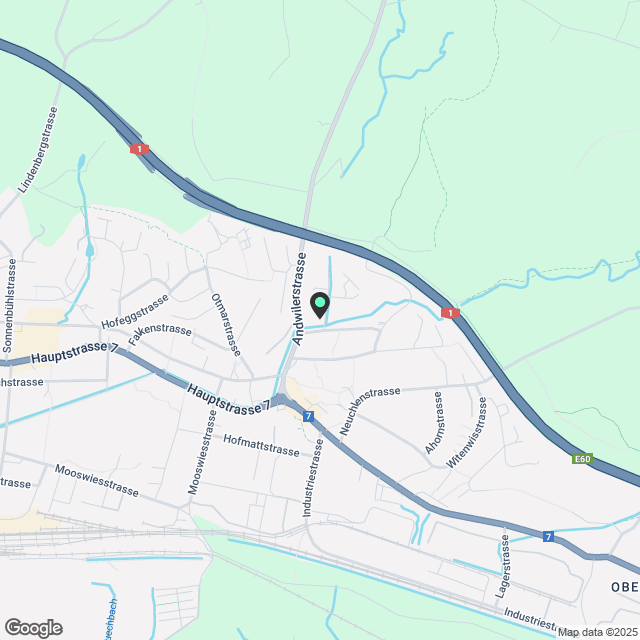 Urban wohnen - modern, schlicht, ökologisch - Karte