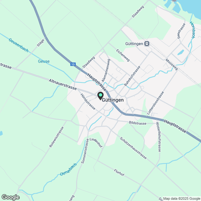 2.5-Zimmer-Wohnung in Güttingen - Karte