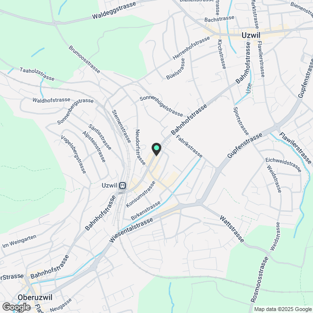 ERSTVERMIETUNG "JOY" Uzwil (30-47 m²) - Karte