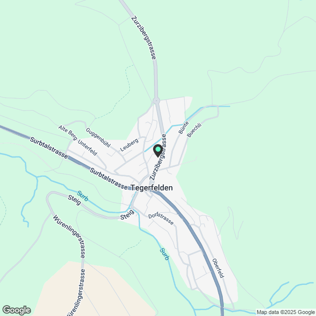 Neuwertige 3.5-Zimmer-Wohnung mit hohem Komfort und Blick ins Grüne - Karte