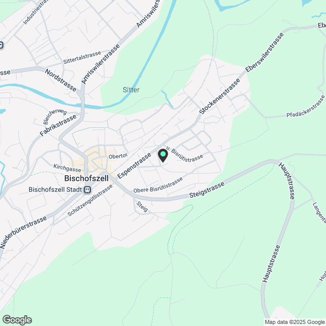 Erstvermietung 2.5-Zi.-EG-Wohnung in Bischofszell - Karte