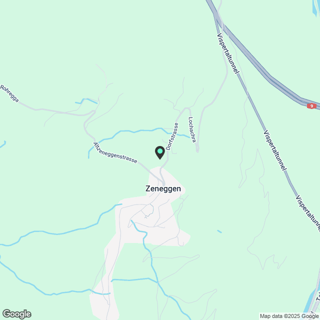 Moderne 5.5-Zimmer-Wohnung mit Panoramabergblick in 3934 Zeneggen - Karte