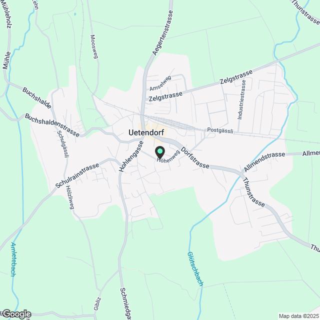 Ein Hauch von Luxus vor den Toren der Stadt Thun - Karte