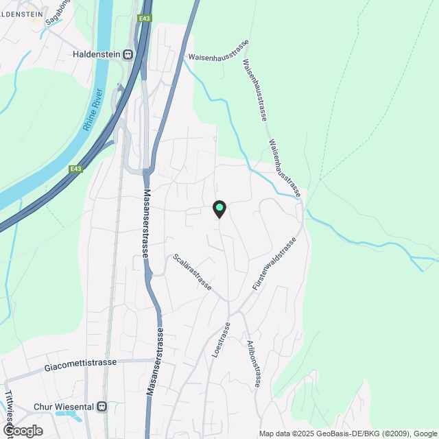 Erhöht wohnen und Natur geniessen - Neubau Überbauung Töbeli - Karte