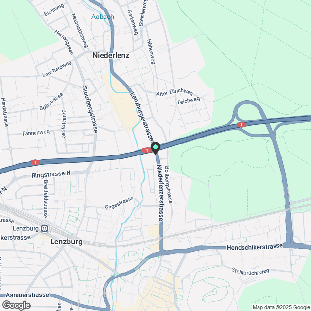 Grosszügige 2.5-Zimmer-Wohnung mit Charme: Erstvermietung Alte Nagli, Lenzburg - Karte