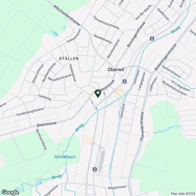 Exklusive 2.5-Ziwohnung mit sep. Hobbyraum, modern, zentral - Karte