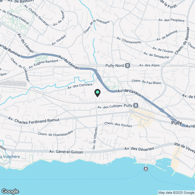 Exklusive, prächtige 4.5 Zimmerwohnung mit privatem Garten! - Karte