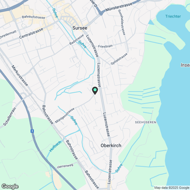 Helle 2.5-Zimmerwohnung in Oberkirch - modern, zentral und gemütlich - Karte