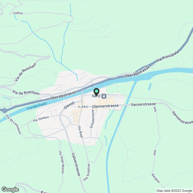 Erstbezug nach Sanierung zentral in Ilanz - Karte
