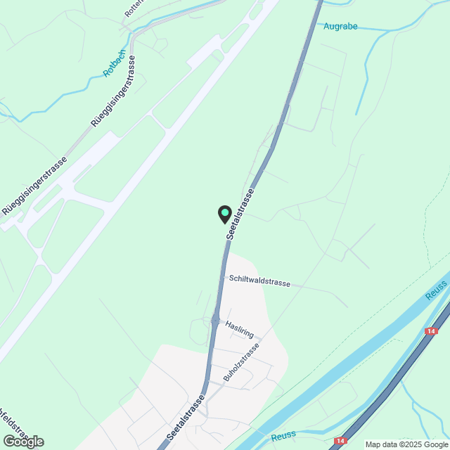 Luxuriöse 3.5-Zimmer-Terrassenwohnung mit 132m² Privat-Terrasse und traumhafter Aussicht auf Pilatus & Rigi - Karte