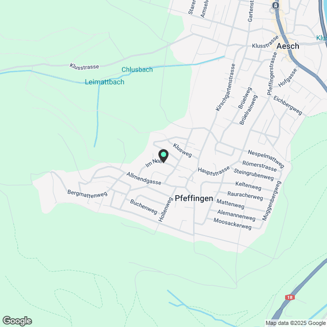 Luxuriöse 4.5-Zimmerwohnung mit Weitsicht - Karte