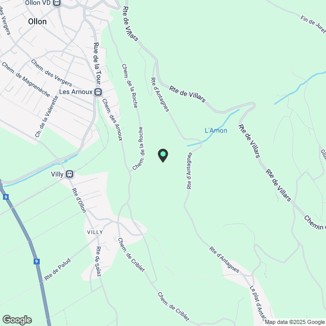 Schönes neues Apartment mit Balkon im Herzen des Dorfes - Karte