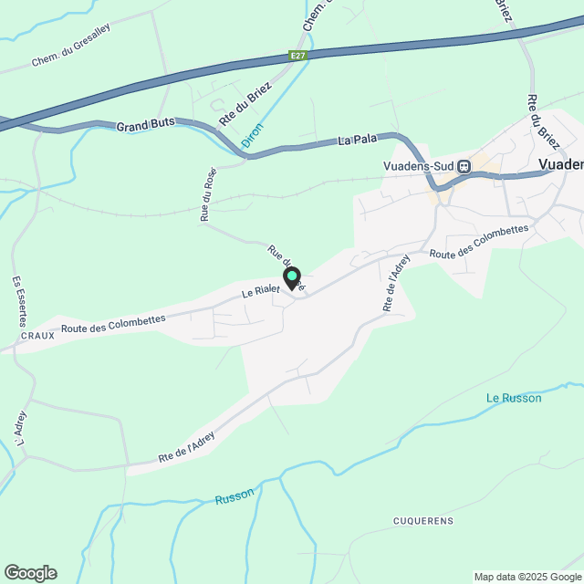 4.5 Zimmer Villa auf zwei Etagen - Karte