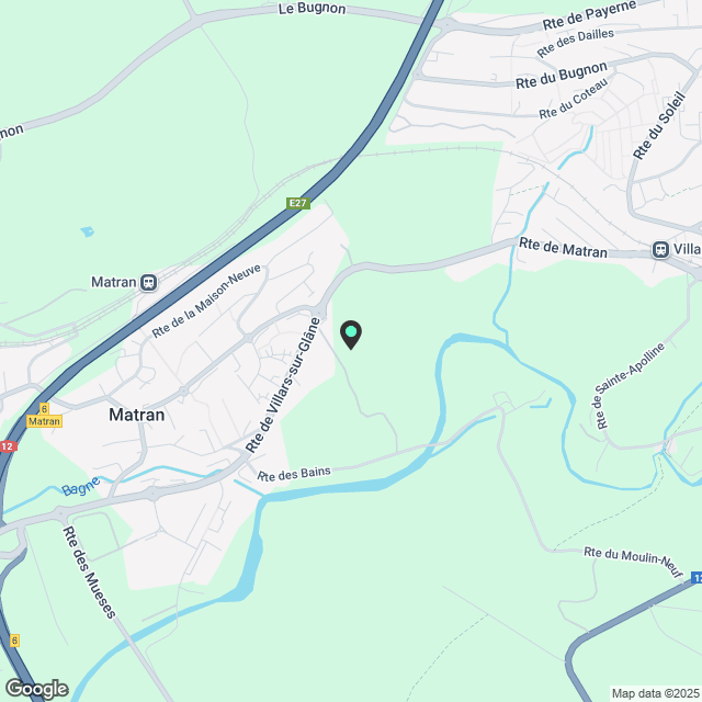 LOCATION-VENTE - Impasse de Champ-Riond à Matran - Karte