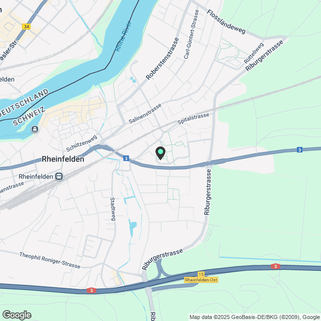 Wohnung in Rheinfelden - Karte