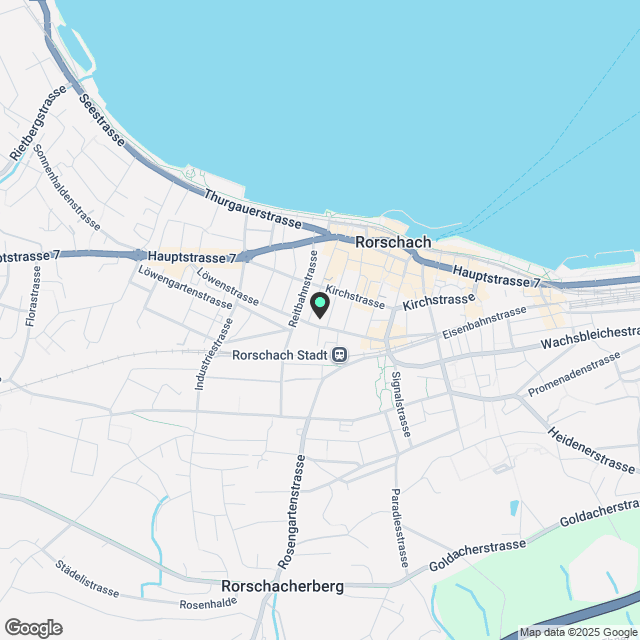 Erstvermietung nach Kernsanierung 2.5 Zimmer Wohnung an zentraler Lage - Karte