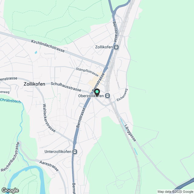 4.5 Zimmerwohnung in Zollikofen - Karte