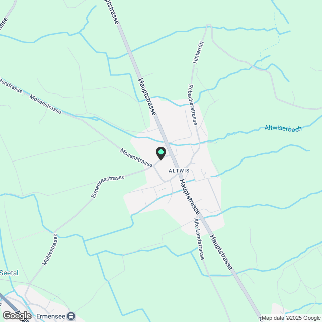 Modern leben, naturnah wohnen – neue Massstäbe im Seetal - Karte