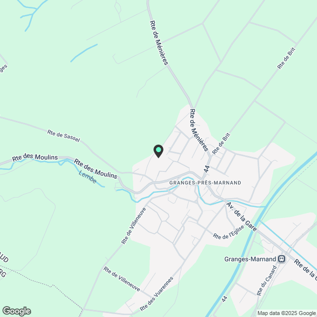 Neue 3½-Zimmer-Wohnungen von etwa 77 oder 83 m² - Karte