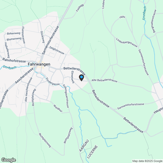 Hohliebi Fahrwangen - Karte