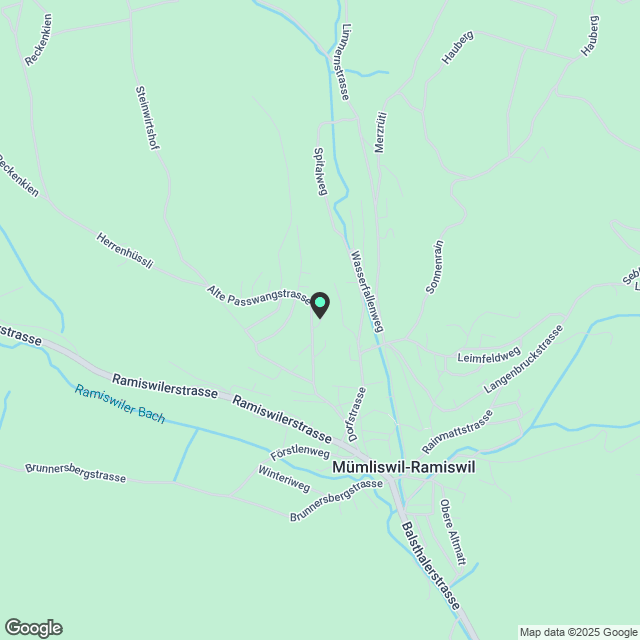 Moderne 5.5-Zimmer-Neubau-Einfamilienhaus mit Bergblick in Muemliswil - Karte