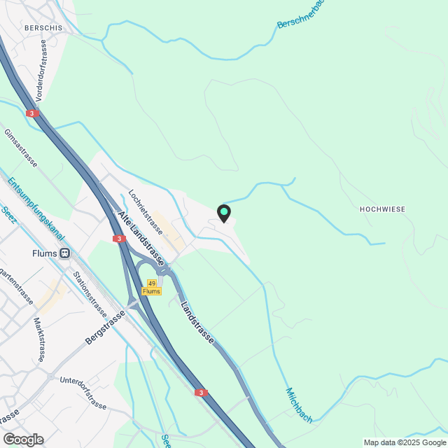 3½ Zi-Neubauwohnung im Erdgeschoss mit herrlicher Aussicht - Karte