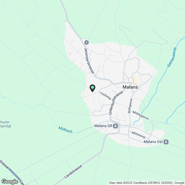 Moderne Wohnung inmitten der Rebberge - Karte