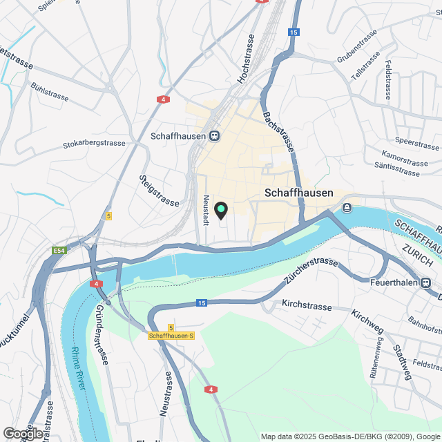 Moderne 5.5-Zimmer Wohnung mitten in der Altstadt - Karte