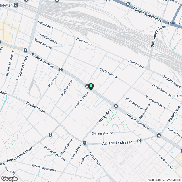 Exklusive Loftwohnung mit privatem Liftzugang & 40m2 Dachterrasse - Luxus über den Dächern von Zürich - Karte