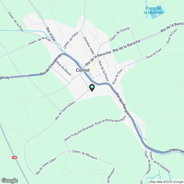 3 Apartments im Dreifachhaus - Karte