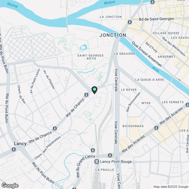 City Pop Geneva – Surville: Modern Living with Flexibility and Comfort - Karte